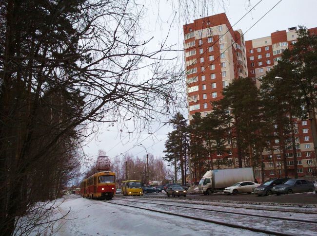 С трамваем по городу