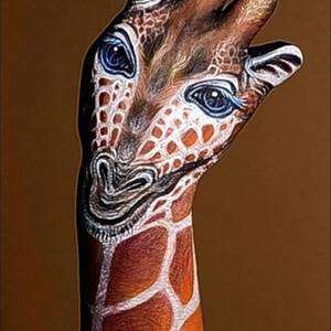 Череп жирафа фото