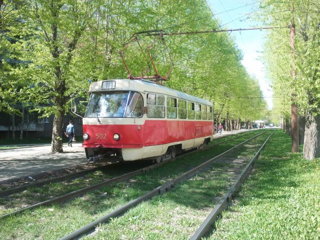 С трамваем по городу