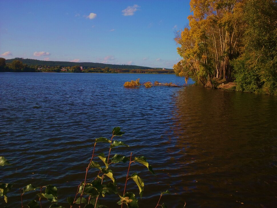 Осенью у реки