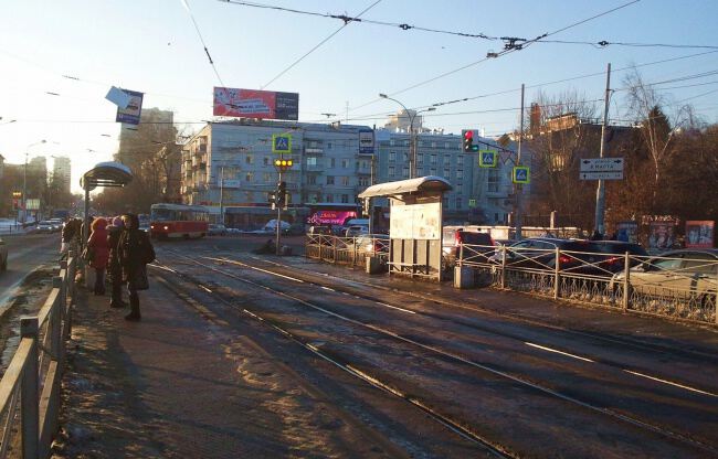 С трамваем по городу