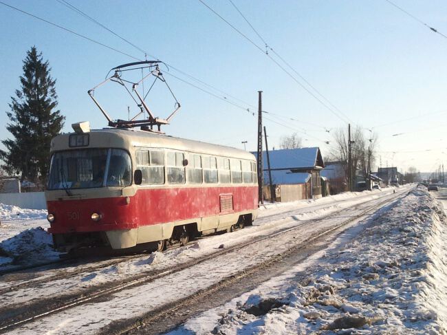 С трамваем по городу