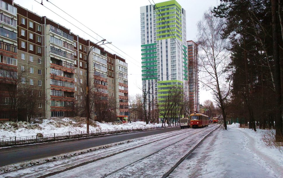 По городу на трамвайчике