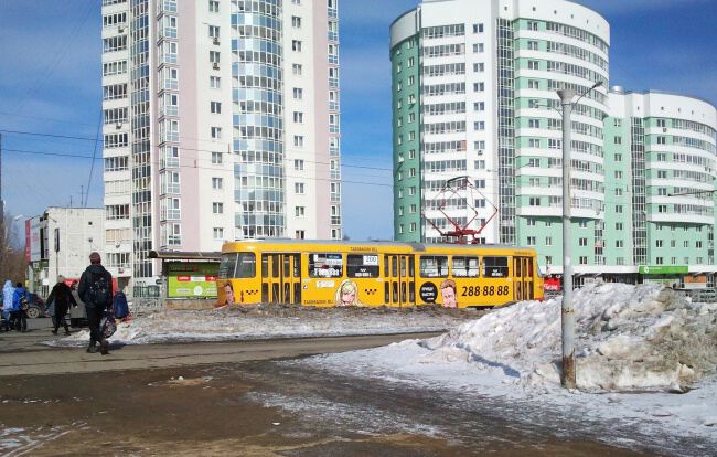 С трамваем по городу