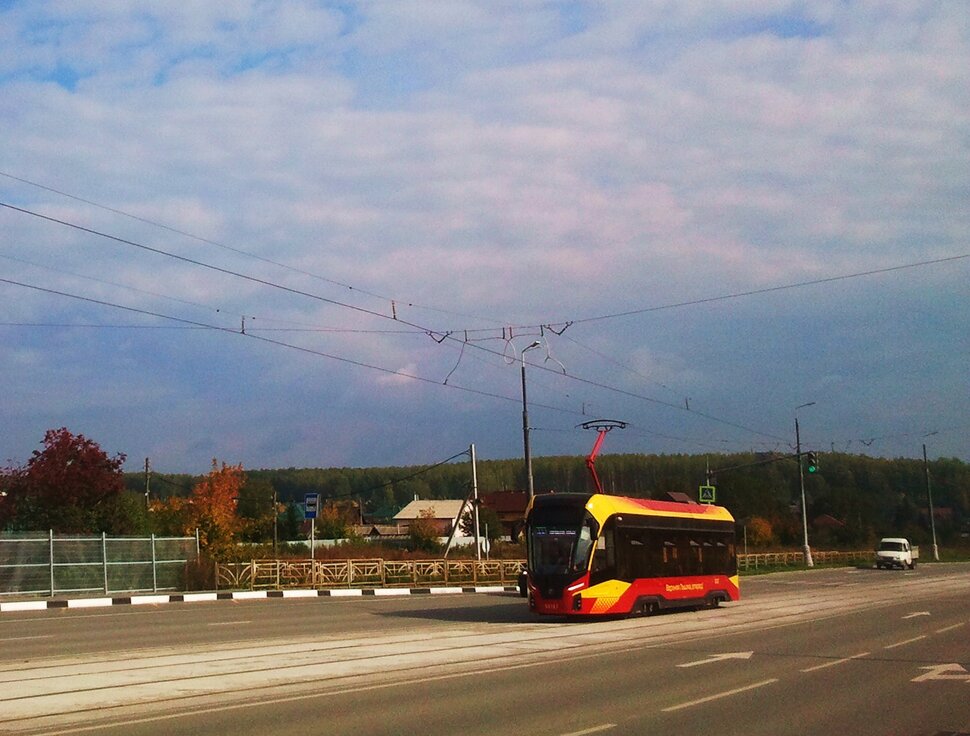 На трамвайчике по городу