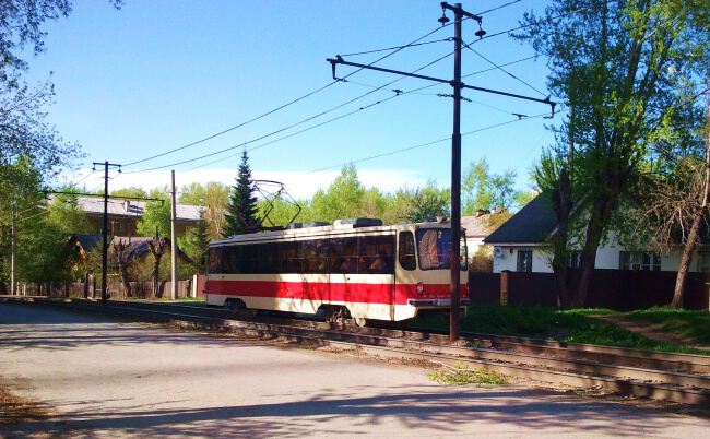 С трамваем по городу