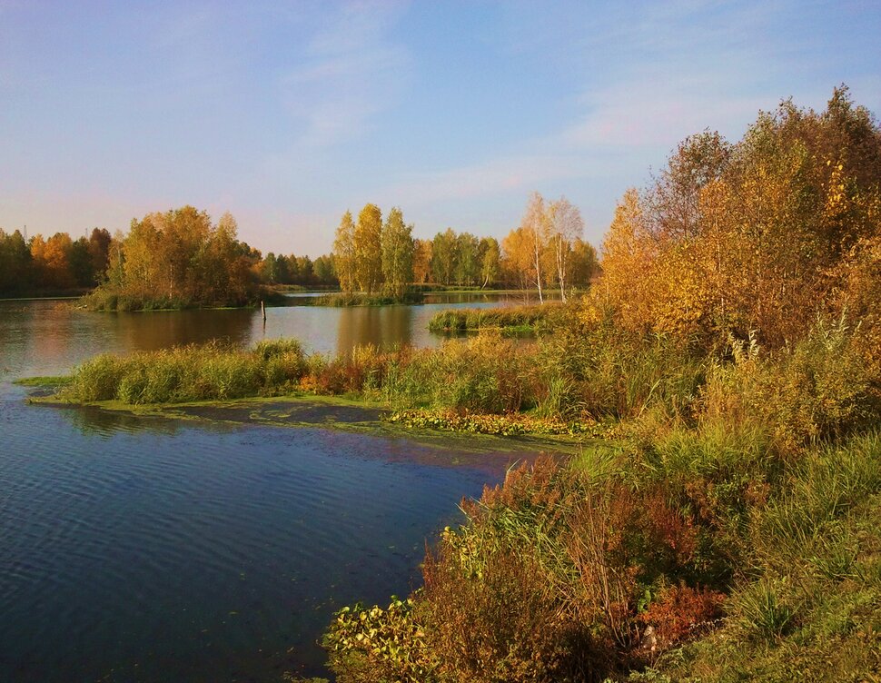 В сентябре у реки