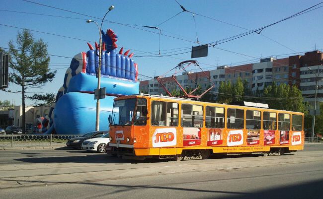 С трамваем по городу