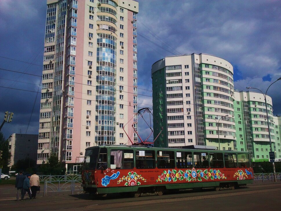 На трамвайчике по городу