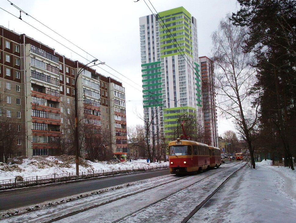 В марте по снежку