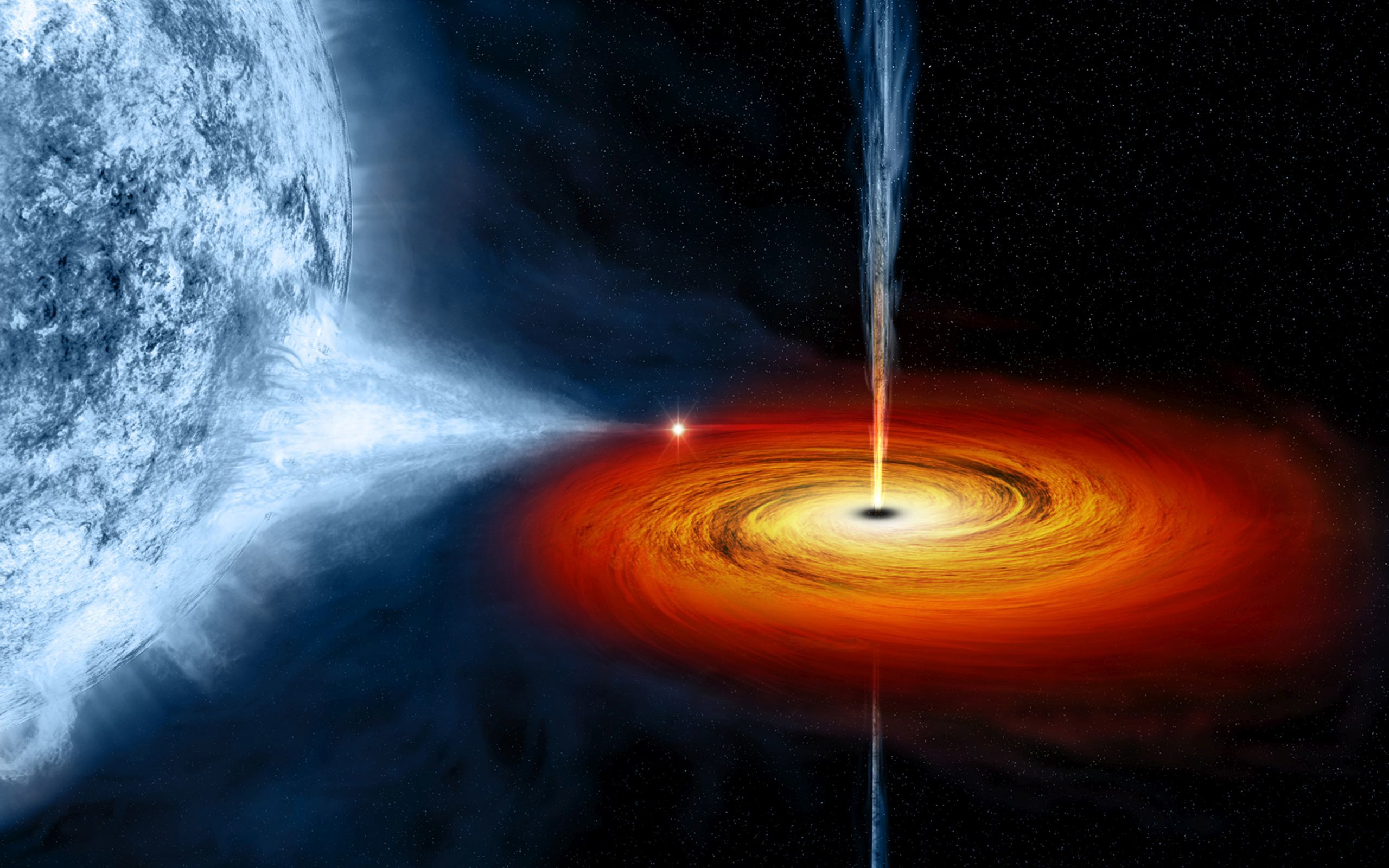 фото черной дыры в космосе 2023