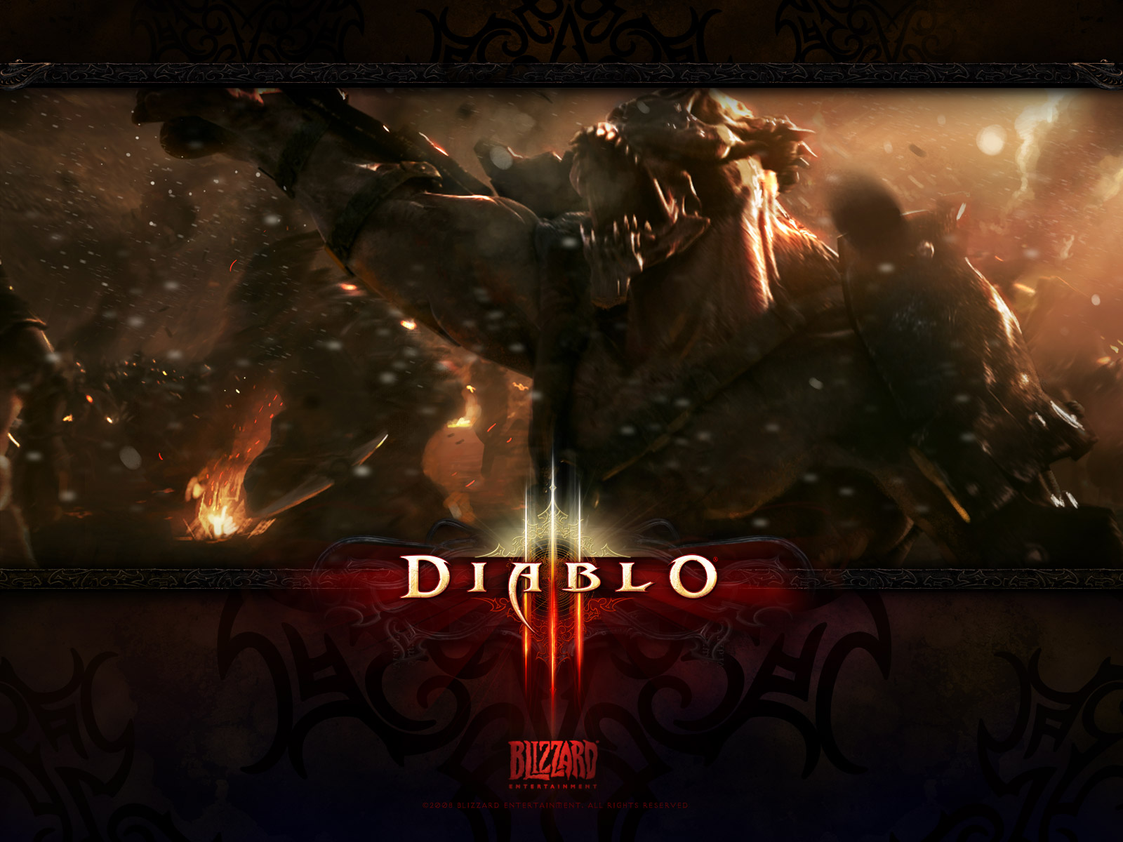 Живые обои diablo 4