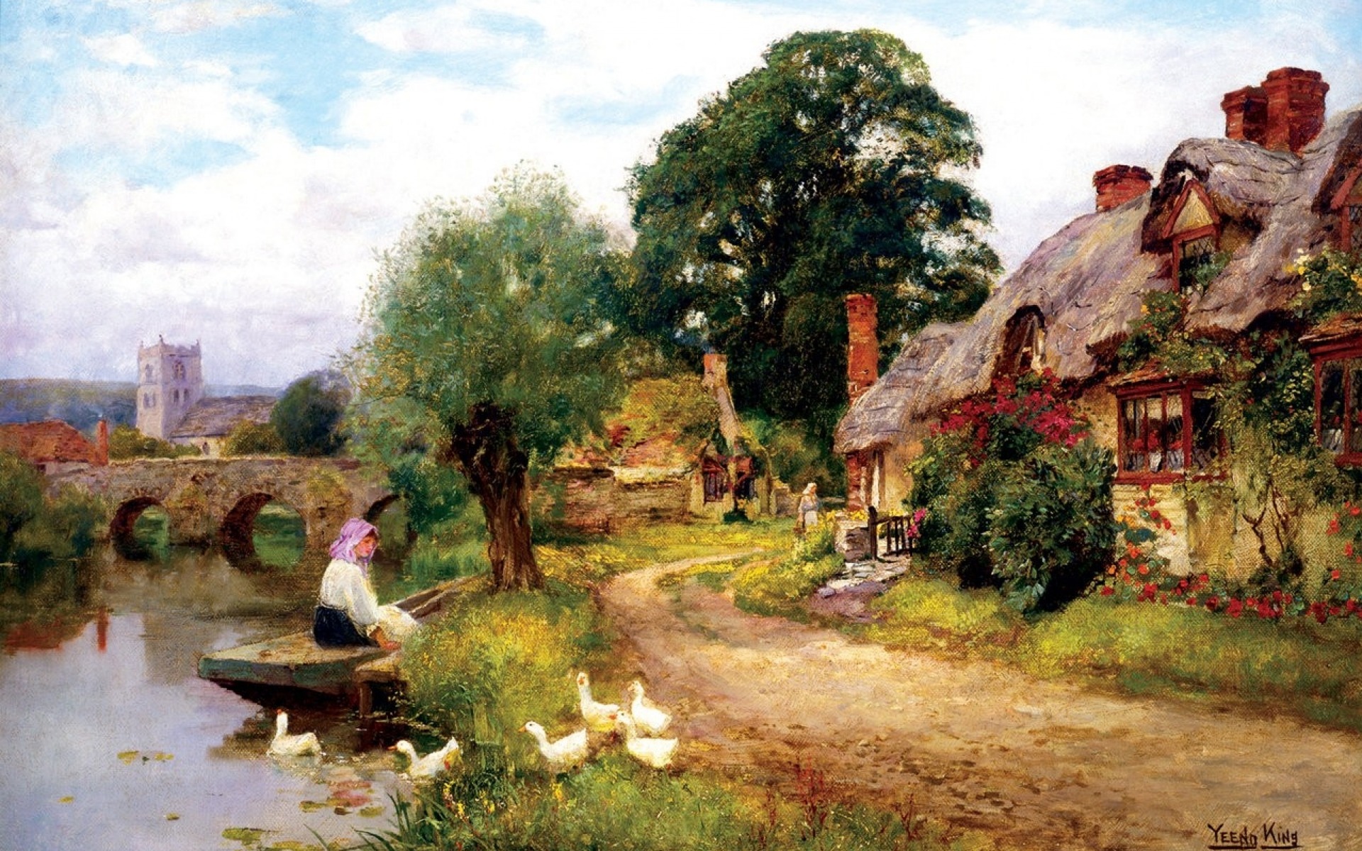 Деревня Англия 19 век