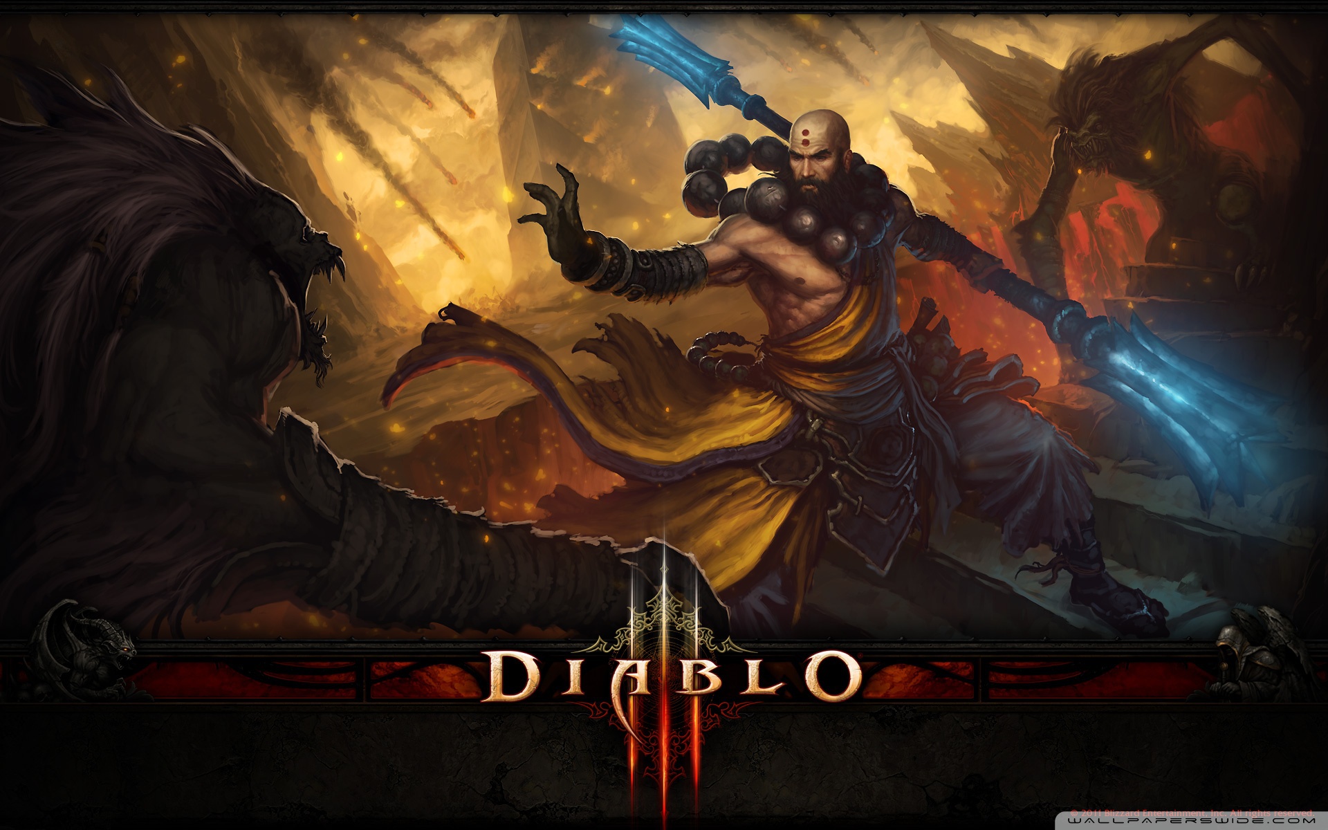 Живые обои diablo 4