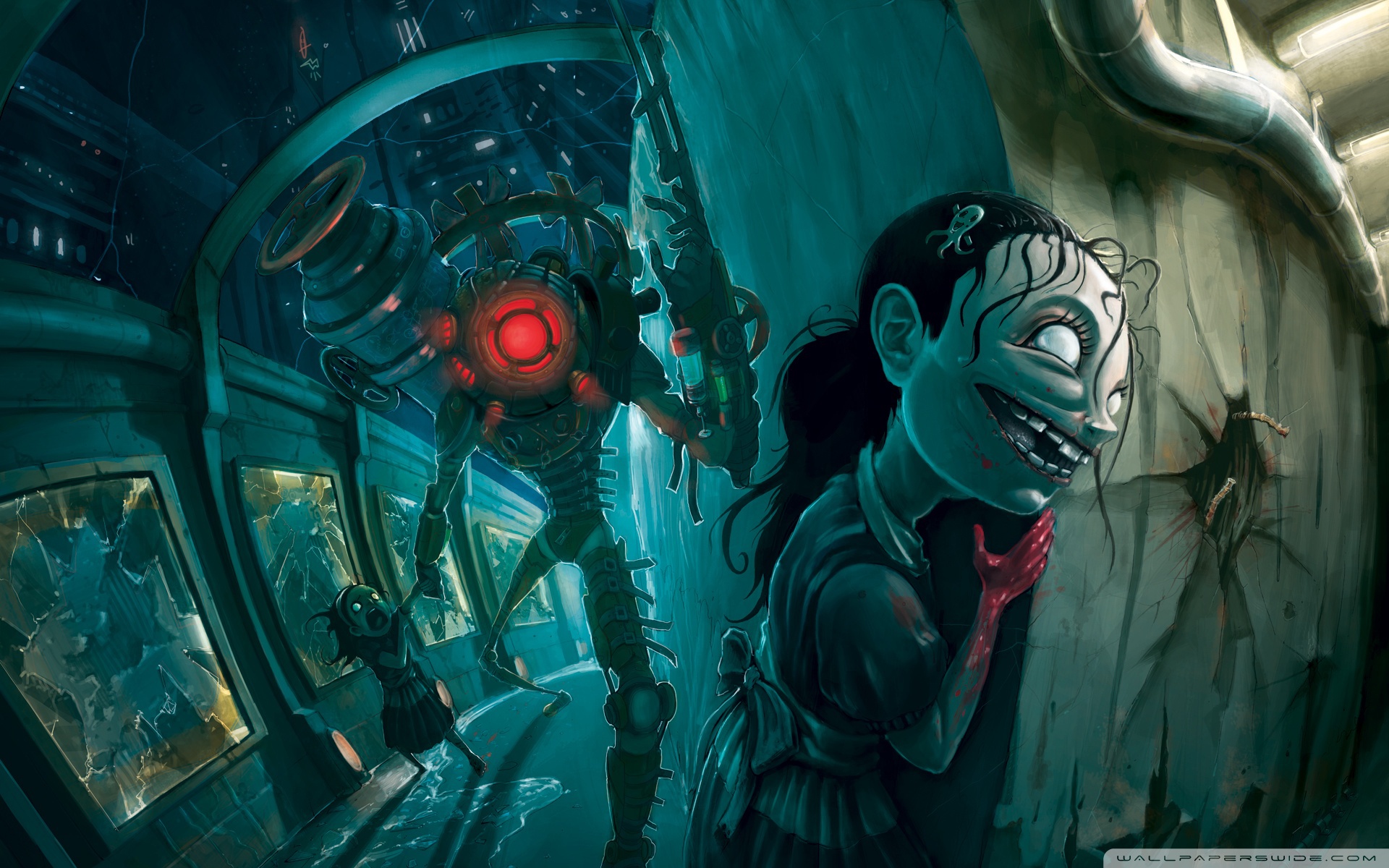 Bioshock обои на рабочий стол