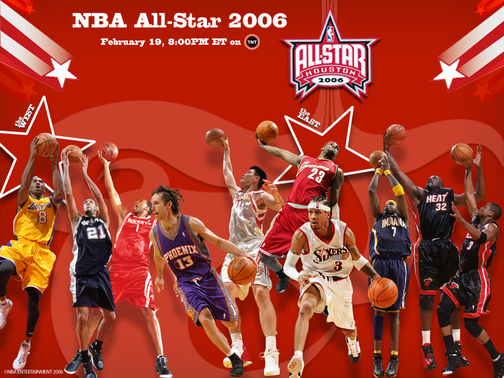 Нба расшифровка. Национальная баскетбольная Ассоциация. NBA. NBA all Stars 2006. NBA all Stars обои.